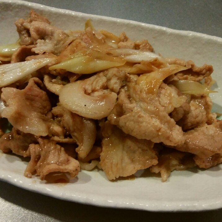 すぐできる!おかずに、おつまみに!豚肉&長ねぎ炒め